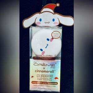 The Crème Shop x Hello Kitty Macaron Lip Balm - Cinnamoroll